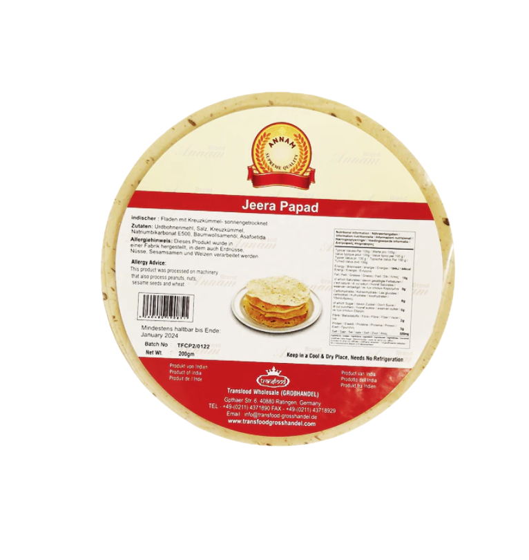 Annam Jeera Papad