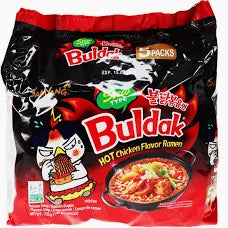 Buldak Hot Chicken Flavor Ramen (5 Pack)