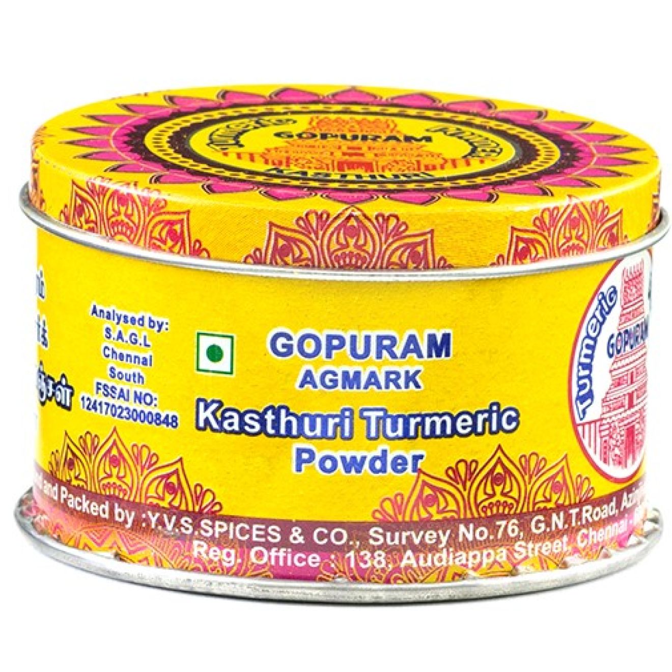 Gopuram Kasthuri Turmeric Powder