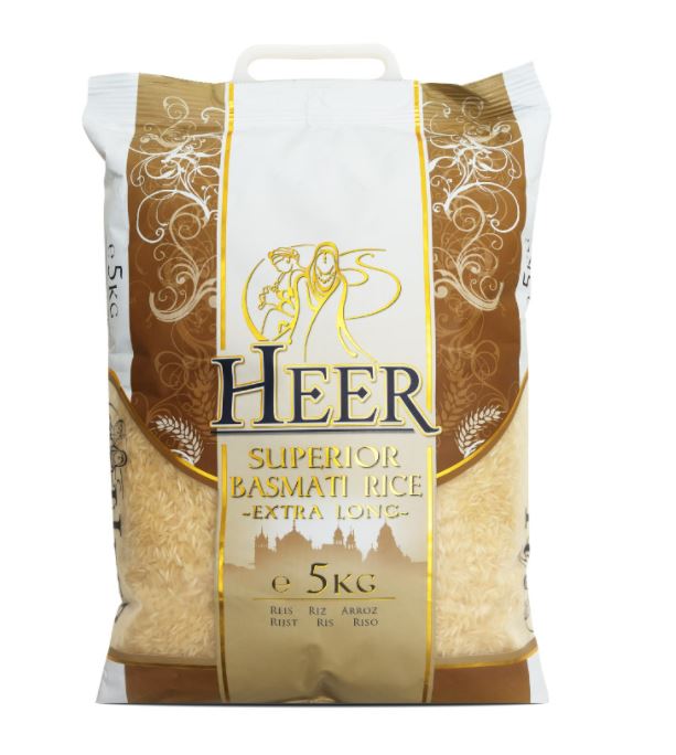 Heer Superior Basmati Rice extra Long