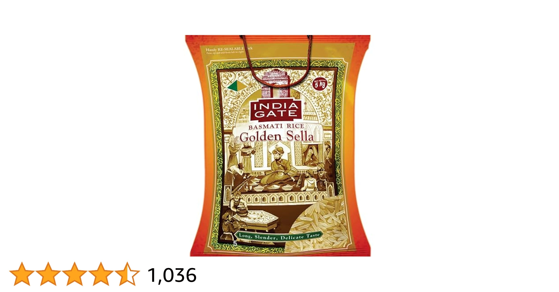 India Gate Basmati Rice Golden Sela
