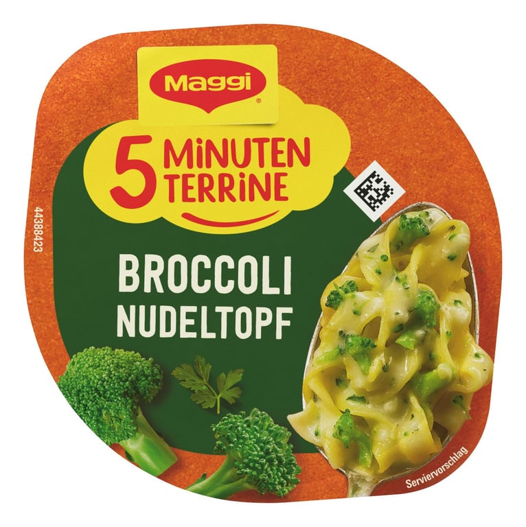 Maggi 5 minuten Terrine Brocolli Nudeltopf