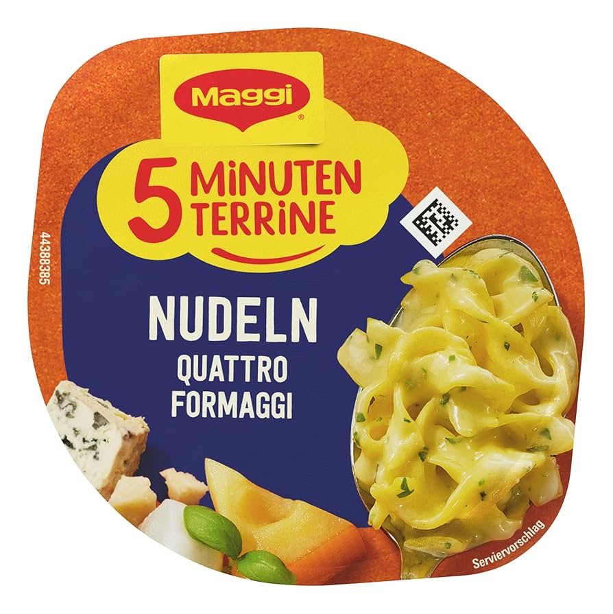 Maggi 5 minuten Terrine Nudeln Quattro Formaggi