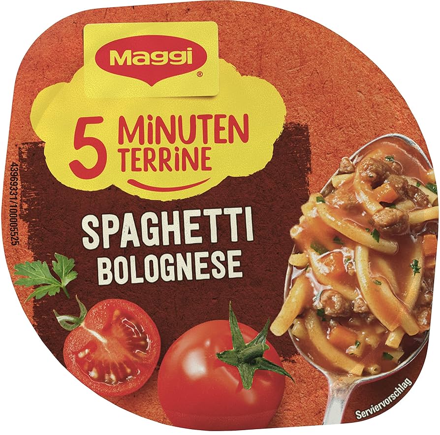 Maggi 5 minuten Terrine Spaghetti Bolognese
