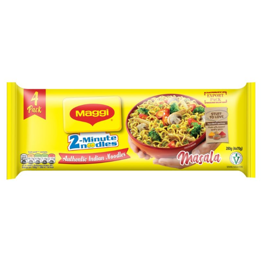 Maggie 2 minute noodles (4 pack)