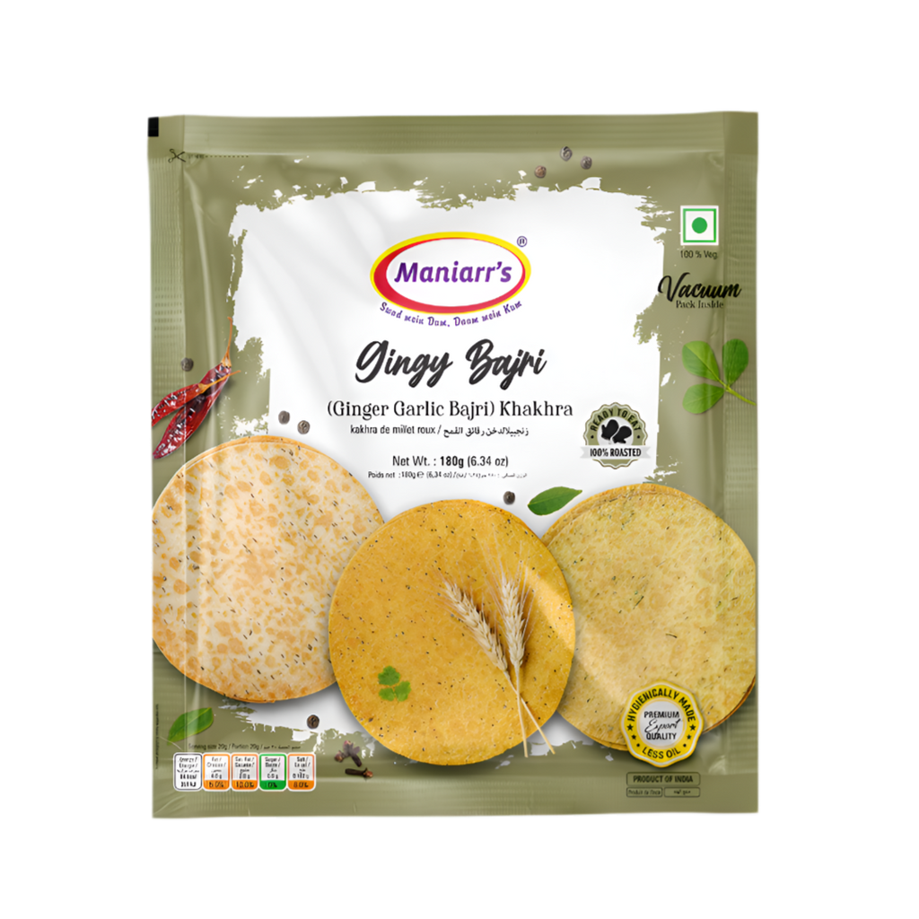 Maniyarr's Ginger garlic Khakra