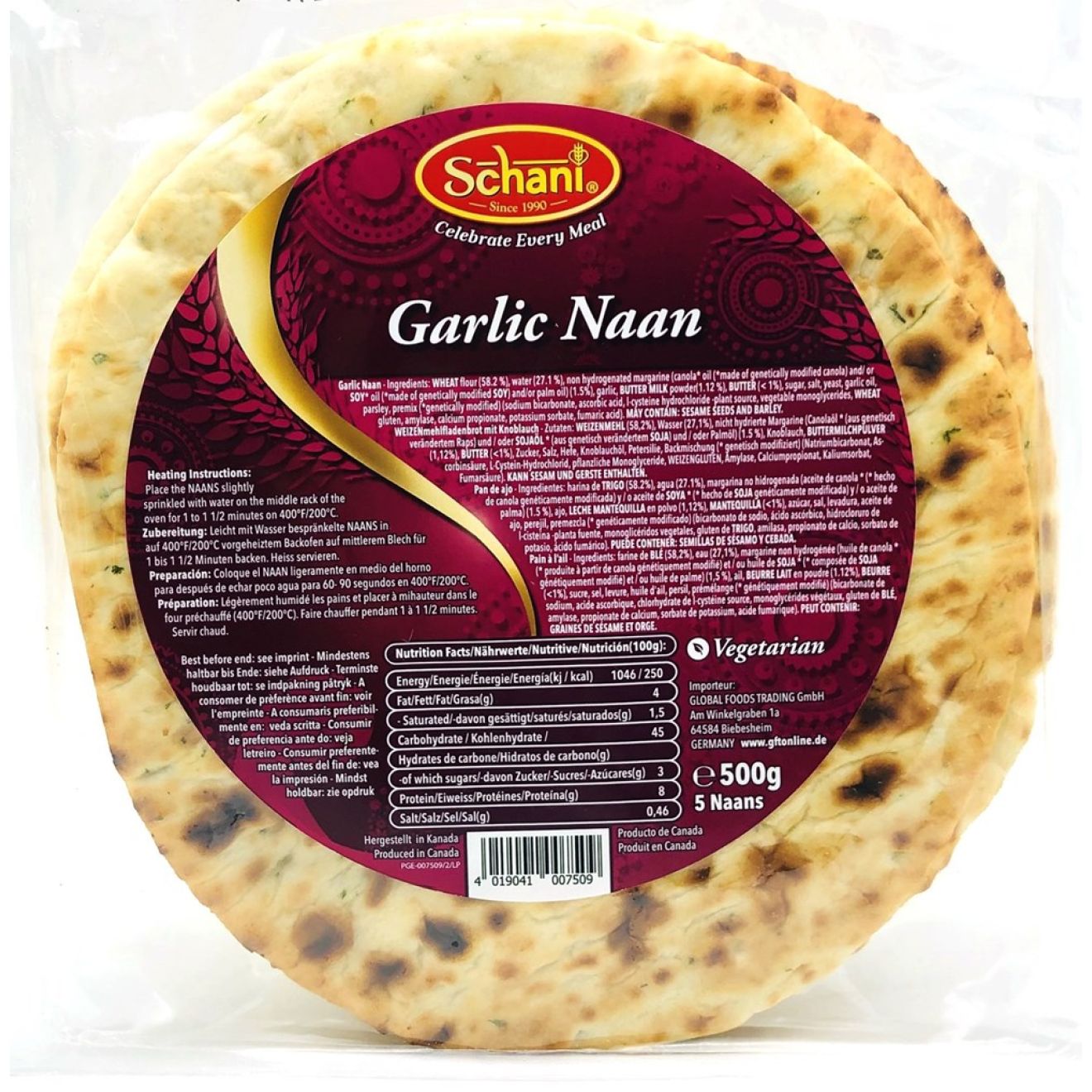 Schani Garlin Naan
