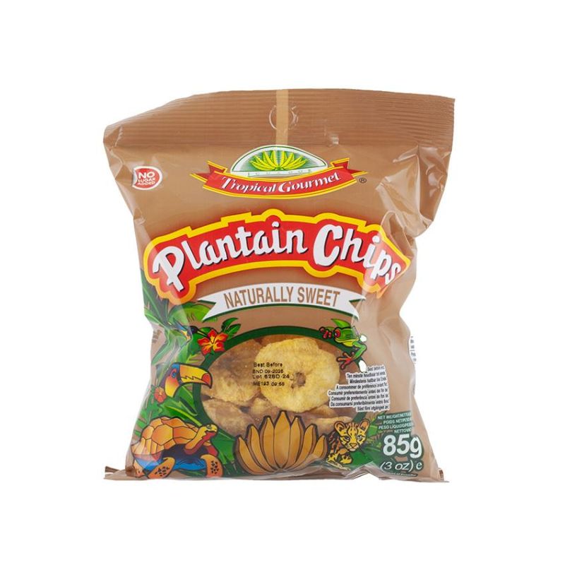 Tropical Gourmet Plantain Chips - Naturally Sweet
