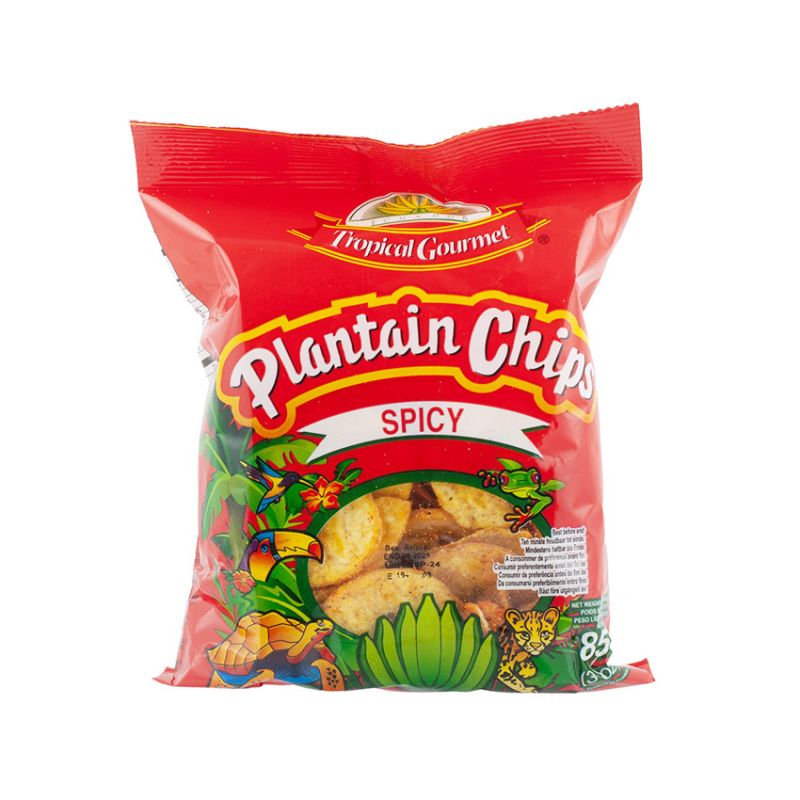 Tropical Gourmet Plantain Chips - Spicy